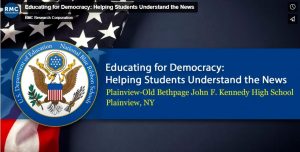 EDUCATION FOR DEMOCRACY HELPING STUDENTS UNDERSTAND THE NEWS